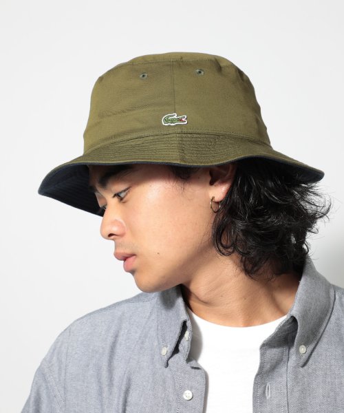 LACOSTE(ラコステ)/【LACOSTE / ラコステ】 ラコステ リバーシブル サファリハット バケットハット ゴルフ 帽子 L3481/img16