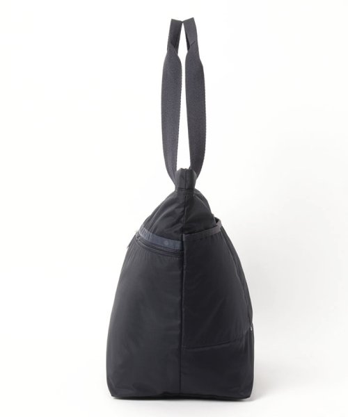 CARLIN ZIP TOP TOTE BAGディープシーブルー 