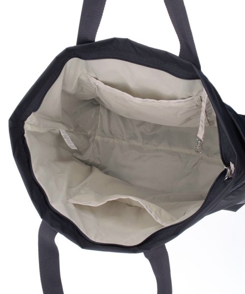 CARLIN ZIP TOP TOTE BAGディープシーブルー 