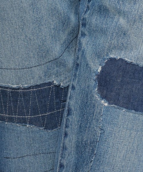 LEVI’S OUTLET(リーバイスアウトレット)/LEVI'S(R) MADE&CRAFTED(R) THE COLUMN LMC MOKUTEKI MIJ ダークインディゴ DESTRUCTED/img05