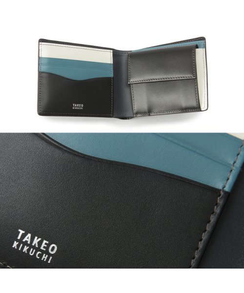 TAKEO KIKUCHI(タケオキクチ)/タケオキクチ 財布 二つ折り財布 メンズ ブランド レザー 本革 TAKEO KIKUCHI 780613/img09