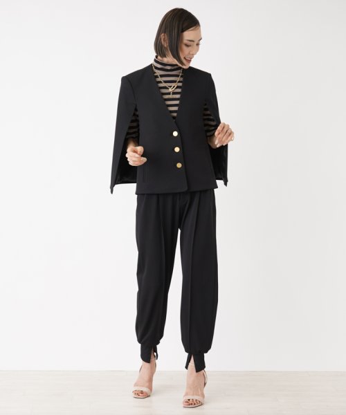 【小林ゆりさん着用】ケープ風ジャケット【NEMIKA×Number】 