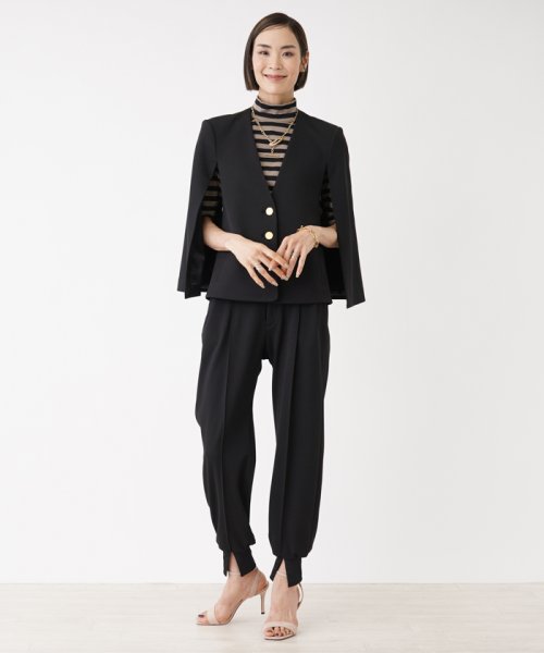 【小林ゆりさん着用】ケープ風ジャケット【NEMIKA×Number】 