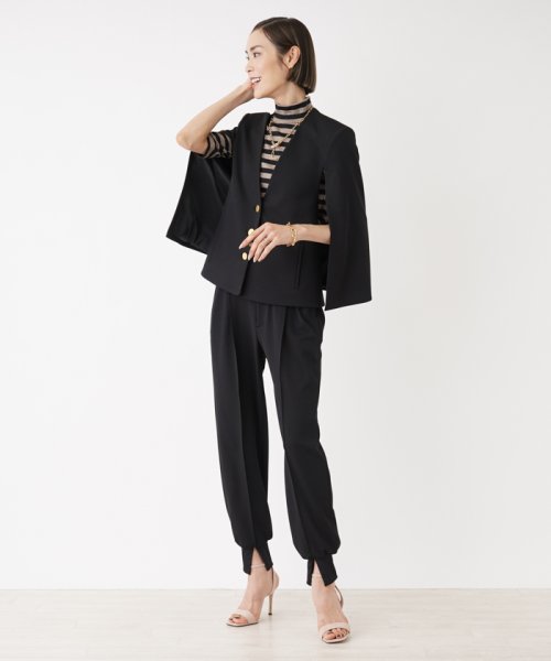 【小林ゆりさん着用】ケープ風ジャケット【NEMIKA×Number】 