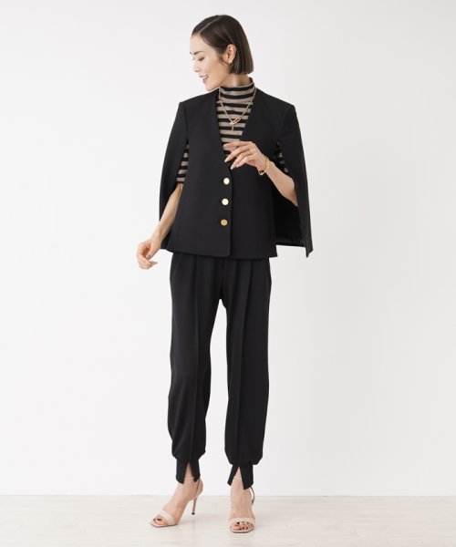 【小林ゆりさん着用】ケープ風ジャケット【NEMIKA×Number】 