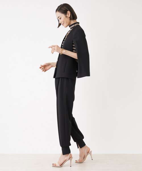 【小林ゆりさん着用】ケープ風ジャケット【NEMIKA×Number】 