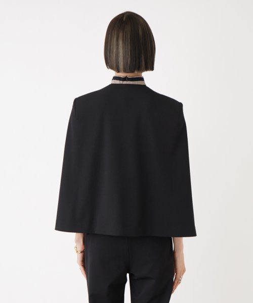 【小林ゆりさん着用】ケープ風ジャケット【NEMIKA×Number】 