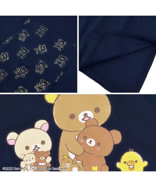 RIRAKKUMA(リラックマ)/リラックマ スーパービッグ Tシャツ 半袖 ビッグシャツ ワンピース サンエックス San－x/img02