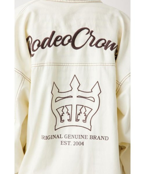 RODEO CROWNS WIDE BOWL(ロデオクラウンズワイドボウル)/カラーステッチロゴシャツ/img10