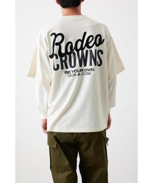RODEO CROWNS WIDE BOWL(ロデオクラウンズワイドボウル)/BYO レイヤードトップス/img01