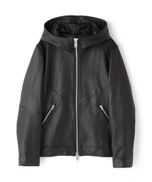 Schott(ショット)/Women's/直営限定/HOODED RIDERS JACKET/フーディー ライダース ジャケット/img02