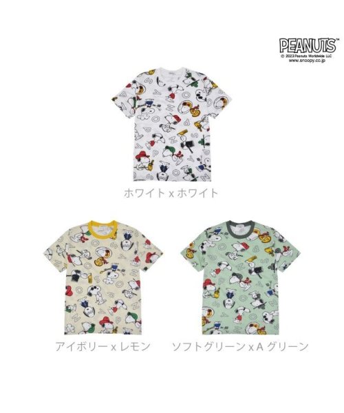  PEANUTS( ピーナッツ)/スヌーピー Tシャツ アルファベット 半袖 春夏 PEANUTS/img10