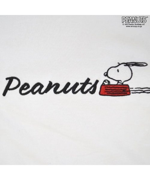  PEANUTS( ピーナッツ)/スヌーピー ピーナッツ Tシャツ トップス 半袖 刺繍 ジョークール PEANUTS SNOOPY JOECOOL/img10