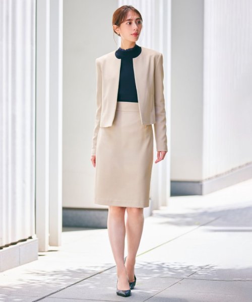 SOPHIA / ノーカラージャケット 