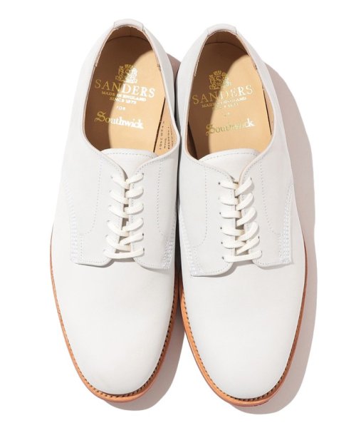 SHIPS MEN(シップス　メン)/【Southwick別注】SANDERS: White Nubuck Officer Shoe/img03