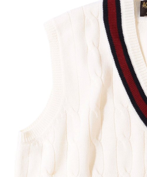 SHIPS MEN(シップス　メン)/【Southwick別注】Alan Paine: Wool Cricket Vest/img09