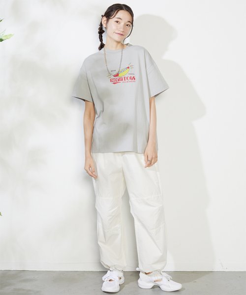 coen(coen)/【coen/コーエン】サイドロードプリントTシャツ/img11