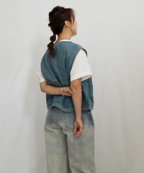 ARGO TOKYO(アルゴトウキョウ)/Stretch Cotton Color T－shirt 24064 コットンストレッチカラーTシャツ　Tシャツ　コットンT　半袖　カットソー　/img10
