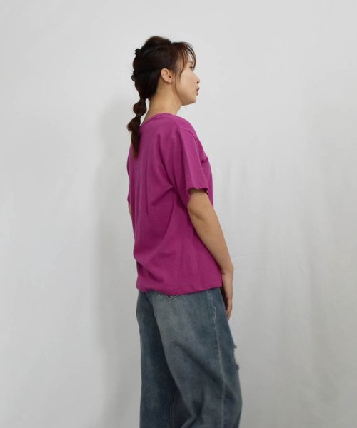 ARGO TOKYO(アルゴトウキョウ)/Stretch Cotton Color T－shirt 24064 コットンストレッチカラーTシャツ　Tシャツ　コットンT　半袖　カットソー　/img22