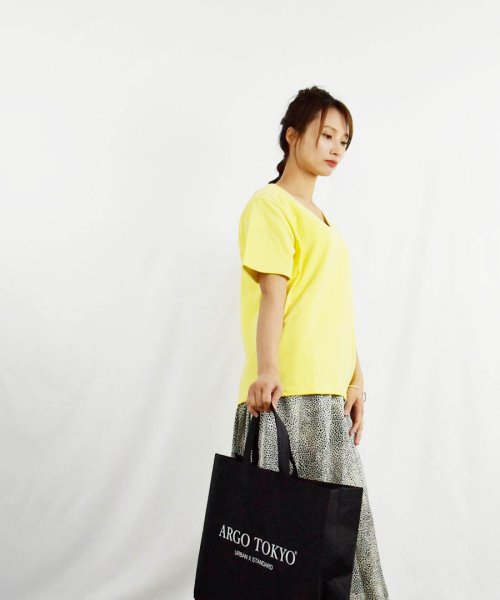 ARGO TOKYO(アルゴトウキョウ)/Stretch Cotton Color T－shirt 24064 コットンストレッチカラーTシャツ　Tシャツ　コットンT　半袖　カットソー　/img34