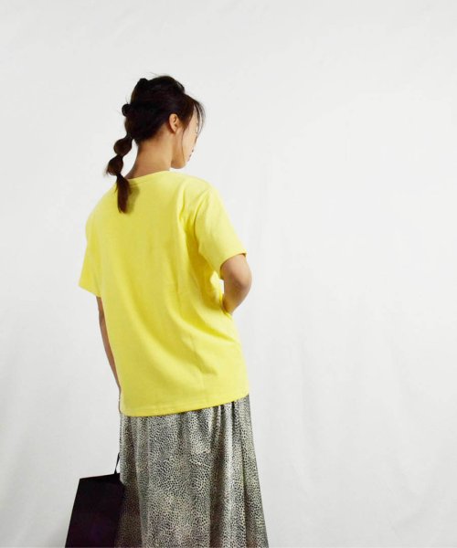 ARGO TOKYO(アルゴトウキョウ)/Stretch Cotton Color T－shirt 24064 コットンストレッチカラーTシャツ　Tシャツ　コットンT　半袖　カットソー　/img37
