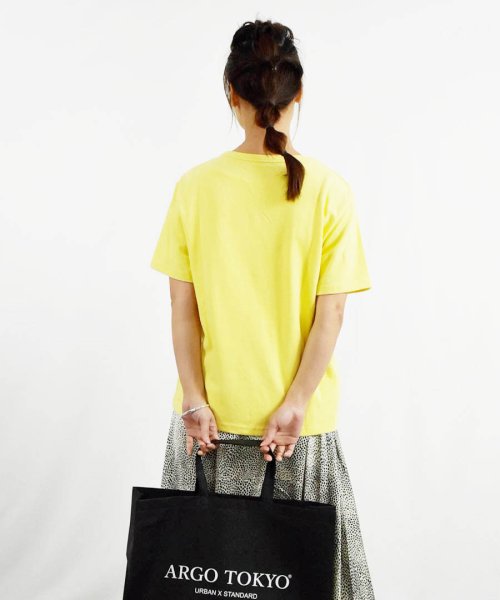 ARGO TOKYO(アルゴトウキョウ)/Stretch Cotton Color T－shirt 24064 コットンストレッチカラーTシャツ　Tシャツ　コットンT　半袖　カットソー　/img38