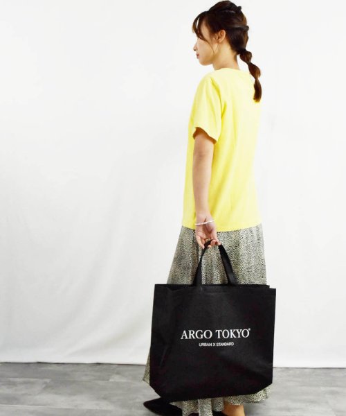 ARGO TOKYO(アルゴトウキョウ)/Stretch Cotton Color T－shirt 24064 コットンストレッチカラーTシャツ　Tシャツ　コットンT　半袖　カットソー　/img41
