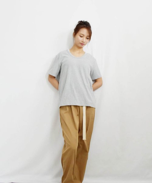 ARGO TOKYO(アルゴトウキョウ)/Stretch Cotton Color T－shirt 24064 コットンストレッチカラーTシャツ　Tシャツ　コットンT　半袖　カットソー　/img52
