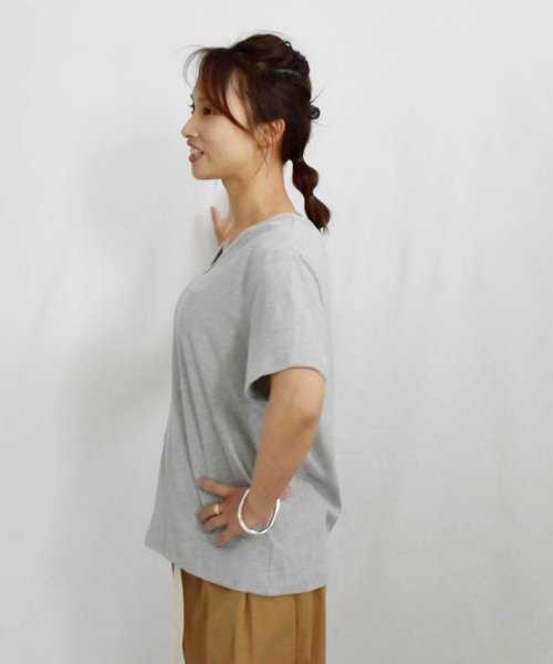 ARGO TOKYO(アルゴトウキョウ)/Stretch Cotton Color T－shirt 24064 コットンストレッチカラーTシャツ　Tシャツ　コットンT　半袖　カットソー　/img54