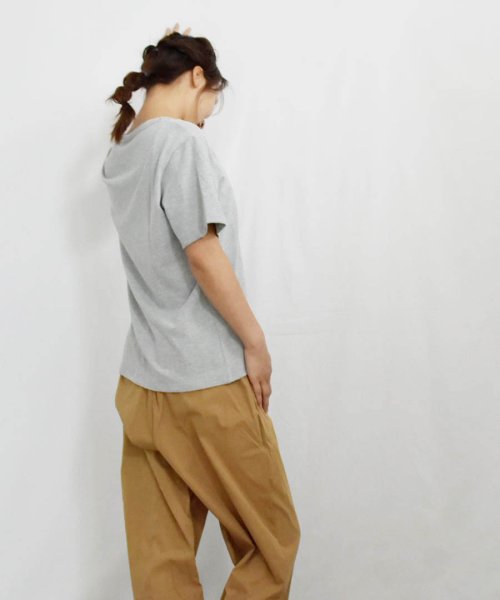 ARGO TOKYO(アルゴトウキョウ)/Stretch Cotton Color T－shirt 24064 コットンストレッチカラーTシャツ　Tシャツ　コットンT　半袖　カットソー　/img57