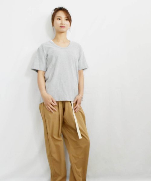 ARGO TOKYO(アルゴトウキョウ)/Stretch Cotton Color T－shirt 24064 コットンストレッチカラーTシャツ　Tシャツ　コットンT　半袖　カットソー　/img58