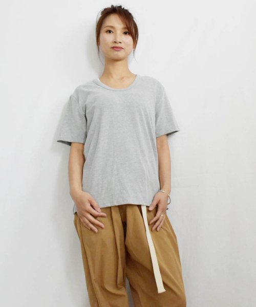 ARGO TOKYO(アルゴトウキョウ)/Stretch Cotton Color T－shirt 24064 コットンストレッチカラーTシャツ　Tシャツ　コットンT　半袖　カットソー　/img59