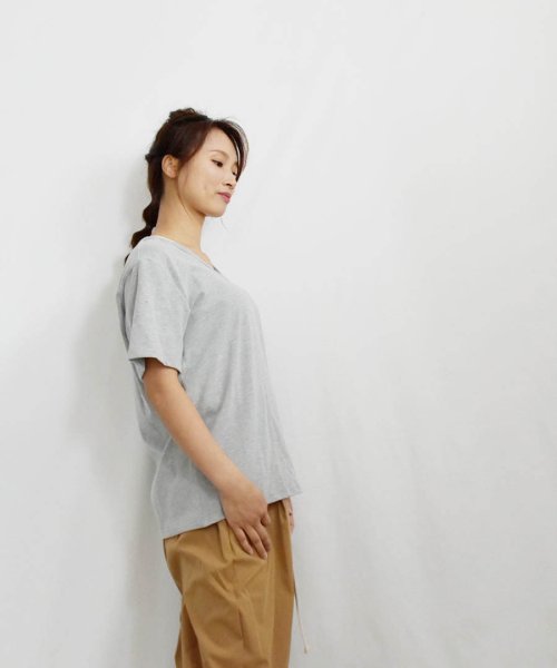 ARGO TOKYO(アルゴトウキョウ)/Stretch Cotton Color T－shirt 24064 コットンストレッチカラーTシャツ　Tシャツ　コットンT　半袖　カットソー　/img60