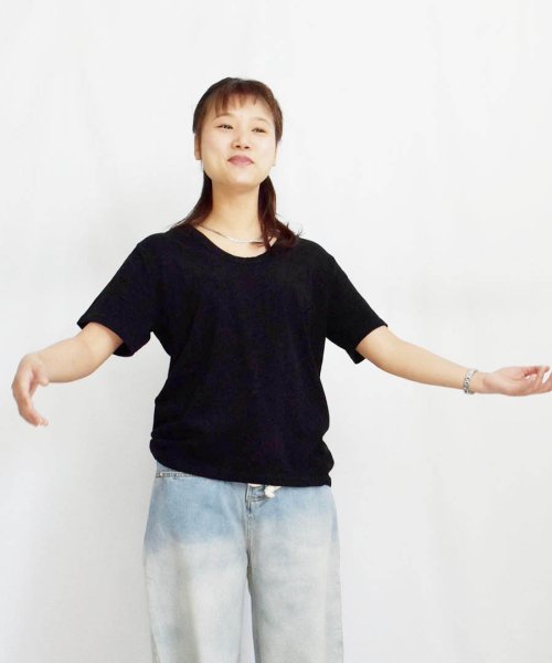 ARGO TOKYO(アルゴトウキョウ)/Stretch Cotton Color T－shirt 24064 コットンストレッチカラーTシャツ　Tシャツ　コットンT　半袖　カットソー　/img75