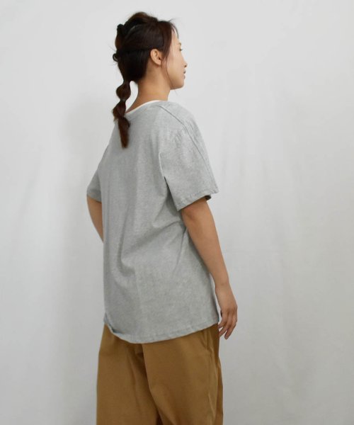 ARGO TOKYO(アルゴトウキョウ)/LOGOプリントコットンTシャツ 24067 ロゴTシャツ　コットンT　Tシャツ　プリントT　カットソー　ロゴT/img44