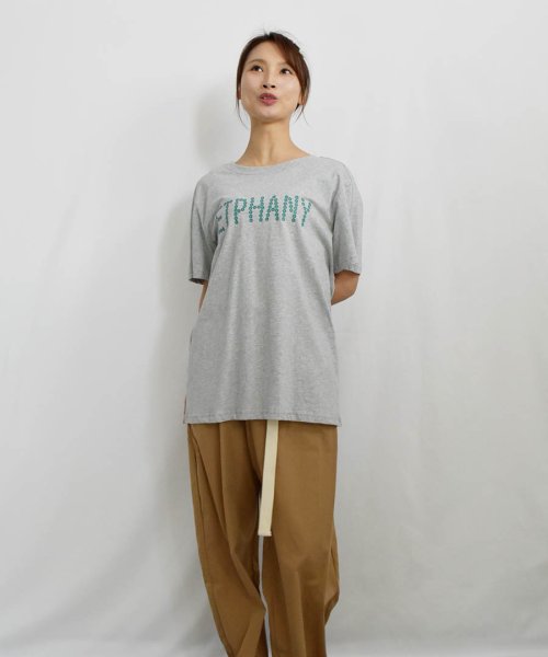 ARGO TOKYO(アルゴトウキョウ)/LOGOプリントコットンTシャツ 24067 ロゴTシャツ　コットンT　Tシャツ　プリントT　カットソー　ロゴT/img53