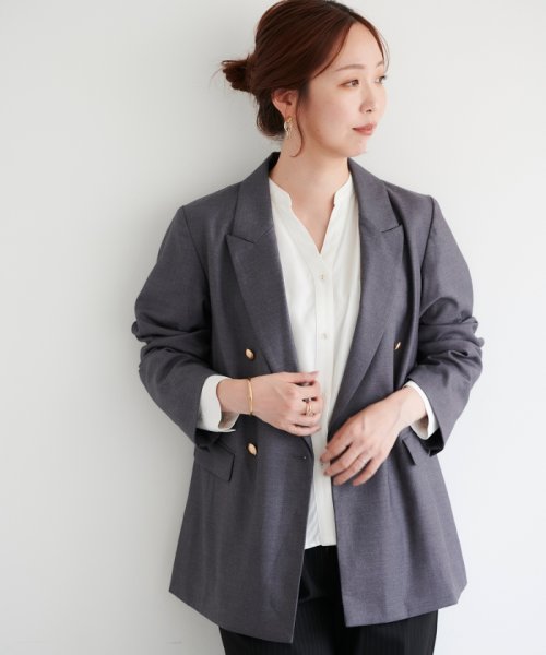 ダブルブレストジャケット 