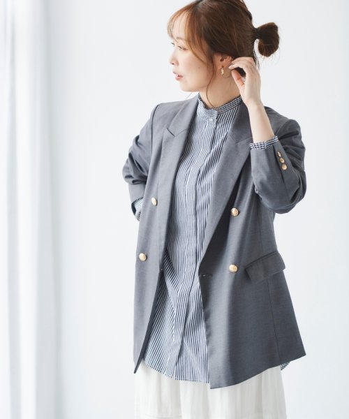 ダブルブレストジャケット 