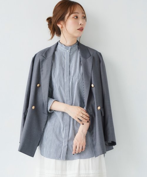 ダブルブレストジャケット 