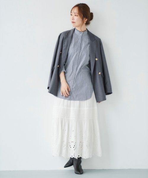 ダブルブレストジャケット 