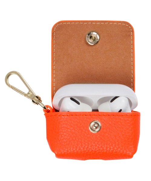 BANDOLIER(バンドリヤー)/BANDOLIER バンドリヤー AirPods Pro ポーチ イヤホン ケース エアーポッズ プロ メンズ レディース POUCH NEON ORANGE /img03