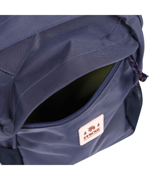 moz(モズ)/moz モズ リュック バッグ バックパック メンズ レディース 17L 撥水 BAGPACK ブラック ネイビー ベージュ グリーン 黒 ZZOK－02/img12