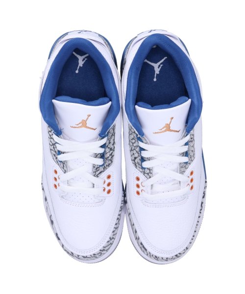 NIKE(NIKE)/NIKE AIR JORDAN 3 RETRO GS ナイキ エアジョーダン3 レトロ スニーカー レディース ホワイト 白 DM0967－148/img03