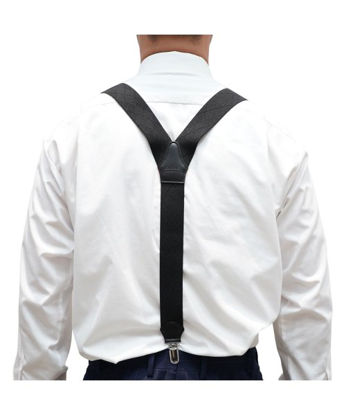 NEWYORKER(ニューヨーカー)/ニューヨーカー NEWYORKER サスペンダー 吊りバンド メンズ Y型 SUSPENDERS ブラック グレー ネイビー ワイン レッド 黒 3090120/img13