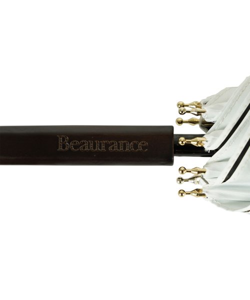 Beaurance LX(ビューランス)/ビューランス Beaurance 日傘 完全遮光 晴雨兼用 雨傘 ショート レディース 50cm 遮光率99% 遮蔽率99% 1級遮光 UVカット リボン SH/img05