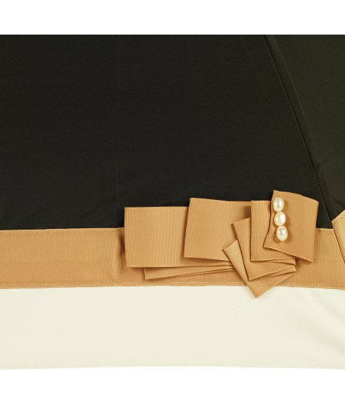 Beaurance LX(ビューランス)/ビューランス Beaurance 日傘 完全遮光 晴雨兼用 雨傘 ショート レディース 50cm 遮光率99% 遮蔽率99% 1級遮光 UVカット リボン SH/img06