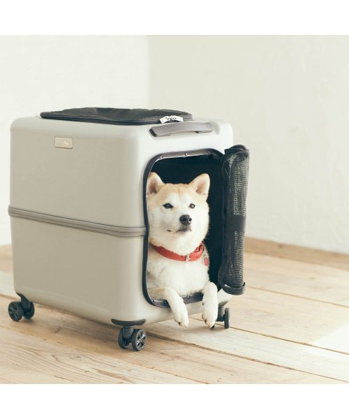 ペチコ PETiCO ペットキャリーカート ペットカート キャリーバッグ ケース 多頭 猫 中型犬 小型犬 ハードタイプ ストッパー機能 ペティコ iCO Lサ ペチコ PETiCO iCO