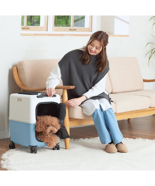 PETiCO(ペチコ)/ペチコ PETiCO クッション ペットキャリーカート 3001－L 用 マット リバーシブル 猫 中型犬 小型犬 ペティコ ico CUSHION Lサイズ用/img04