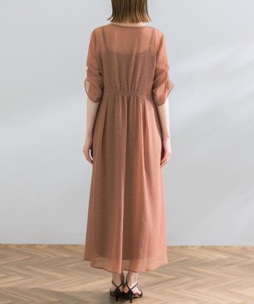 kaene　ラメドビータックスリーブドレス この商品は