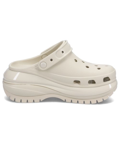 crocs(クロックス)/ クロックス crocs サンダル クラシック メガ クラッシュ クロッグ レディース 厚底 CLASSIC MEGA CRUSH CLOG ベージュ 2079/img01